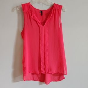 Maurices Sheer Pink Tank